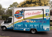 Vending vehicle signs