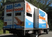 Mega Seafood Truck Signage