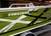 Boat Graphics and stripes